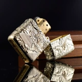 Зорро и масло зажигалка Qingming Shanghe Tiantu Black Imation Gold Pure Mopper Shell Внутренняя желчная броня Бесплатная доставка.