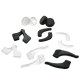 Glasses anti -sliding cover anti -falling artifact silicone fixing ear hook children's anti -eye frame leg linked card drag