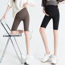 Spring Summer Slim Fit Pregnant Woman Pants Bottom 50% Pants Casual Fashion Shorts Yoga Shark Pants Summer Dress Pregnant Woman Tobelly Pants