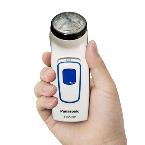 日本进口Panasonic松下剃须刀男士ES6500P-W电动刮胡旋转式单刀头 - 图3