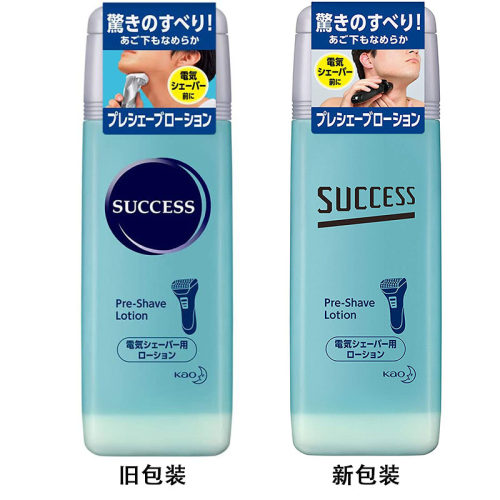 日本原装特价KAO花王SUCCESS男士剃须水100ml电动剃须刀须前护理-图2