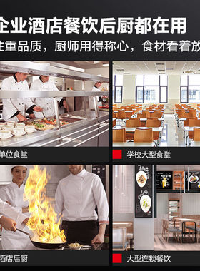 德玛仕四门冰箱商用立式-20℃四门冰柜四开门食堂厨房冰箱商用BCD