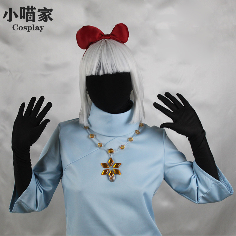 【小喵家】光遇sky光之子黑面罩头套/音韵季项链 cos服装道具_虎窝淘