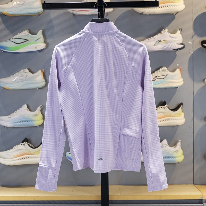 正品李宁女子长袖T恤2025秋季跑步系列无帽速干卫衣ATLV062-5-6,淘宝优惠券,粉丝福利购,淘宝优惠卷