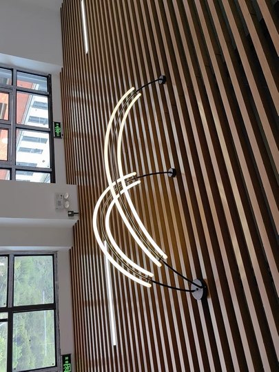 Современная креативная люстра столовая гостиная инженерная спальня