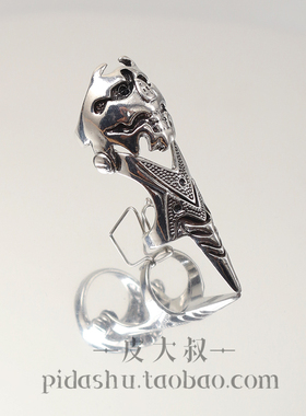 朋克复古戒指男款合金个性指环