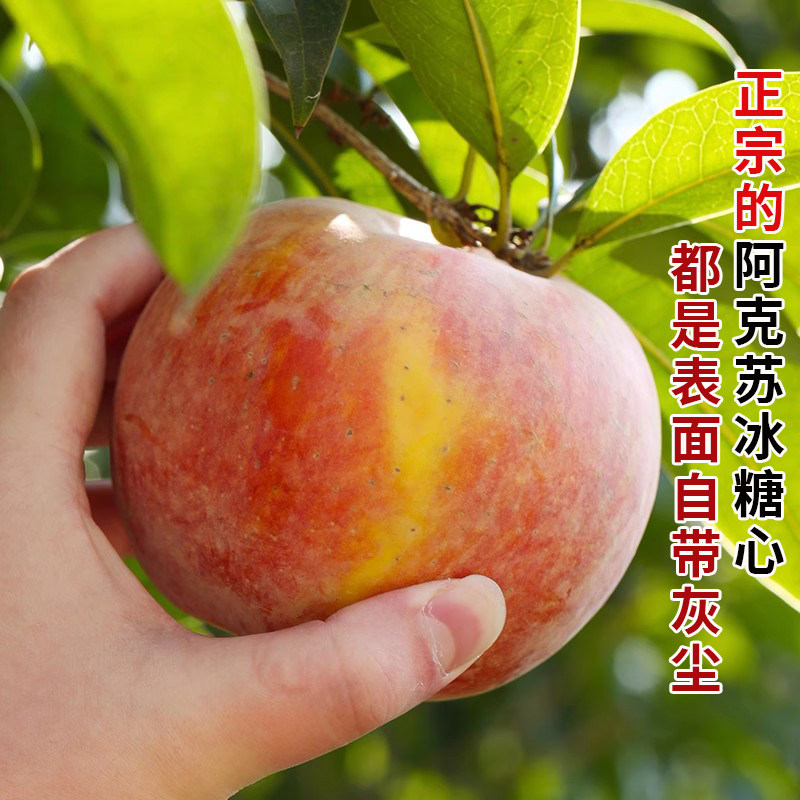 【新疆直发】阿克苏冰糖心苹果新疆正品现摘新鲜水果当季整箱包邮,淘宝优惠券,粉丝福利购,淘宝优惠卷