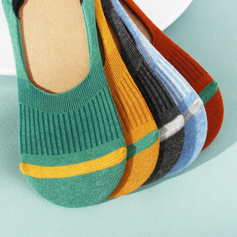 男夏季硅胶防滑透气吸汗低帮隐形袜 布群短袜/打底袜/丝袜/美腿袜