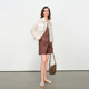 Wandian Summer Wear Coconut Milk White Jacket ບາງໆ 1242O08YT3