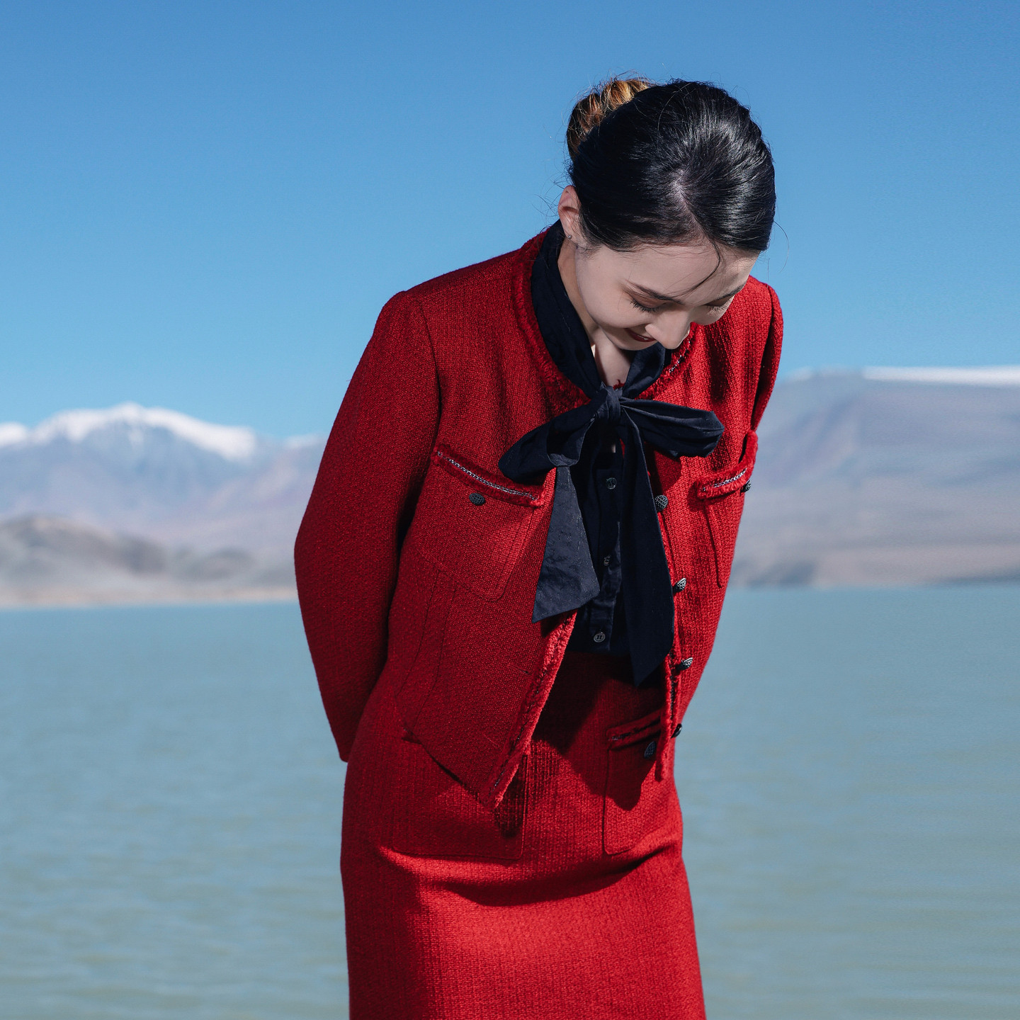 婉甸2026春季新品迪奥红粗花呢法式小香风女短外套1251O04XJ1AYX,淘宝优惠券,粉丝福利购,淘宝优惠卷