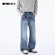 ບໍ່ເຄີຍມີ Tencel ລ້າງ jeans bootcut ສໍາລັບຜູ້ຊາຍ