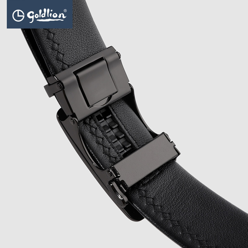 金利来男士皮带真皮新款拉丝时尚自动扣腰带送礼经典商务裤带男,淘宝优惠券,粉丝福利购,淘宝优惠卷