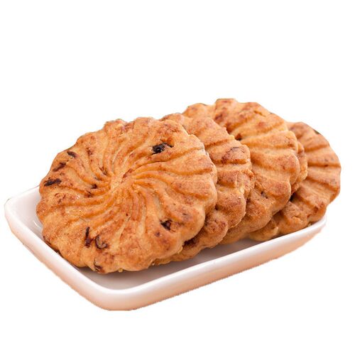 红豆薏米燕麦饼干全麦充饥早餐无糖精粗粮整箱代餐饱腹零食品 - 图3