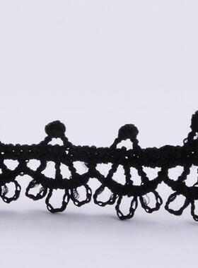 抖音网红同款黑色吊坠蕾丝项圈choker颈链短款锁骨项链女饰品
