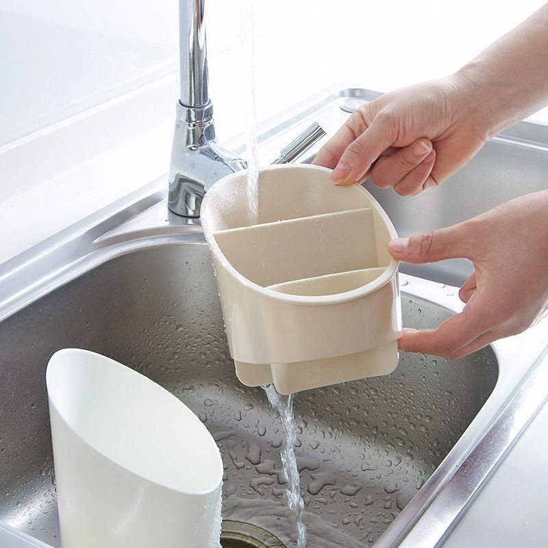 厨房筷子筒沥水餐具收纳盒勺子叉置物架塑料筷子篓创意筷托筷子笼,淘宝优惠券,粉丝福利购,淘宝优惠卷