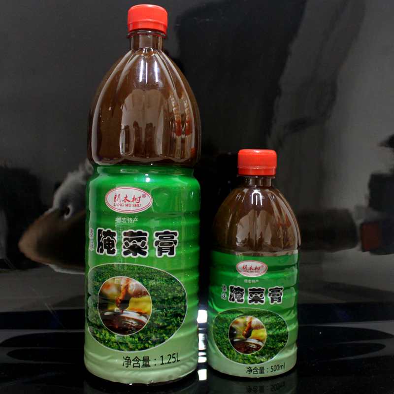 腌菜膏云南德宏腌菜糕傣族风味蘸水烧烤酱蘸沾水调料酸爽开味解腻-图1