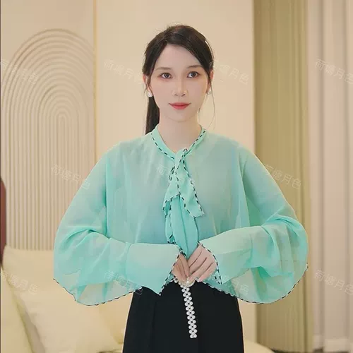 Летняя шифоновая накидка, тонкий плащ, защита от солнца, в западном стиле