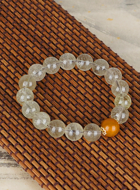 陨石礼物手串西域天星陨石真送礼