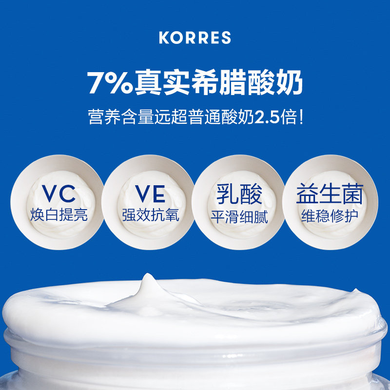korres /珂诺诗希腊酸奶多效面膜 KORRES海外涂抹面膜