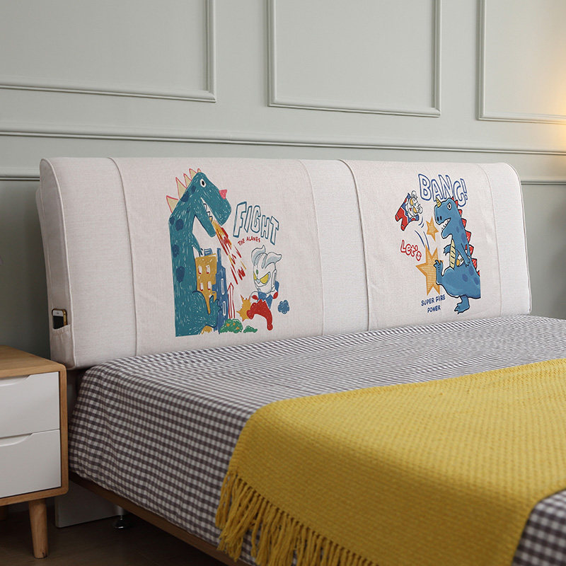 儿童奥特曼无床头靠垫软包自粘可拆洗海绵榻榻米床靠垫大靠背,淘宝优惠券,粉丝福利购,淘宝优惠卷