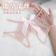 Underwear for women fat mm large size lace transparent underwear women summer thin bow hollow low waist thin strap thong