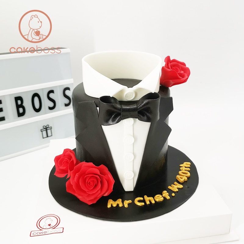 CAKEBOSS父爱如山芝士蛋糕父亲节送爸爸生日蛋糕北京上海同城配送