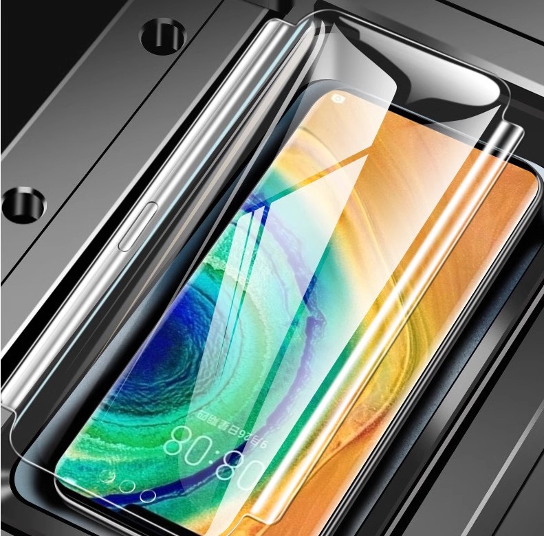 适用OPPO reno9华为mate60pro曲面屏手机vivo三星S23ultra边框全包边水凝膜小米14pro荣耀X50一加ACE2pro软膜 - 图1