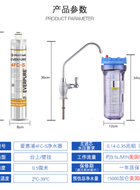 EVERPURE前置活性炭净水机主滤芯