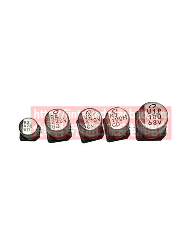 贴片电解电容25V35v63V100V 尼吉康 100UF 220UF 33UF UX系列 - 图2