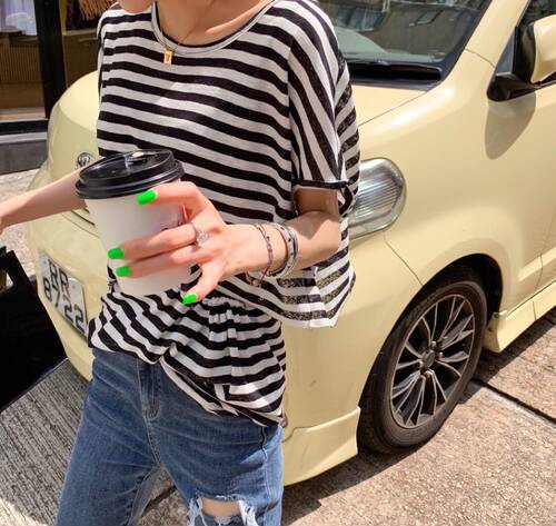 lisa同款方块26英文字母叠戴项链女轻奢小众设计感ins锁骨链简约 - 图2