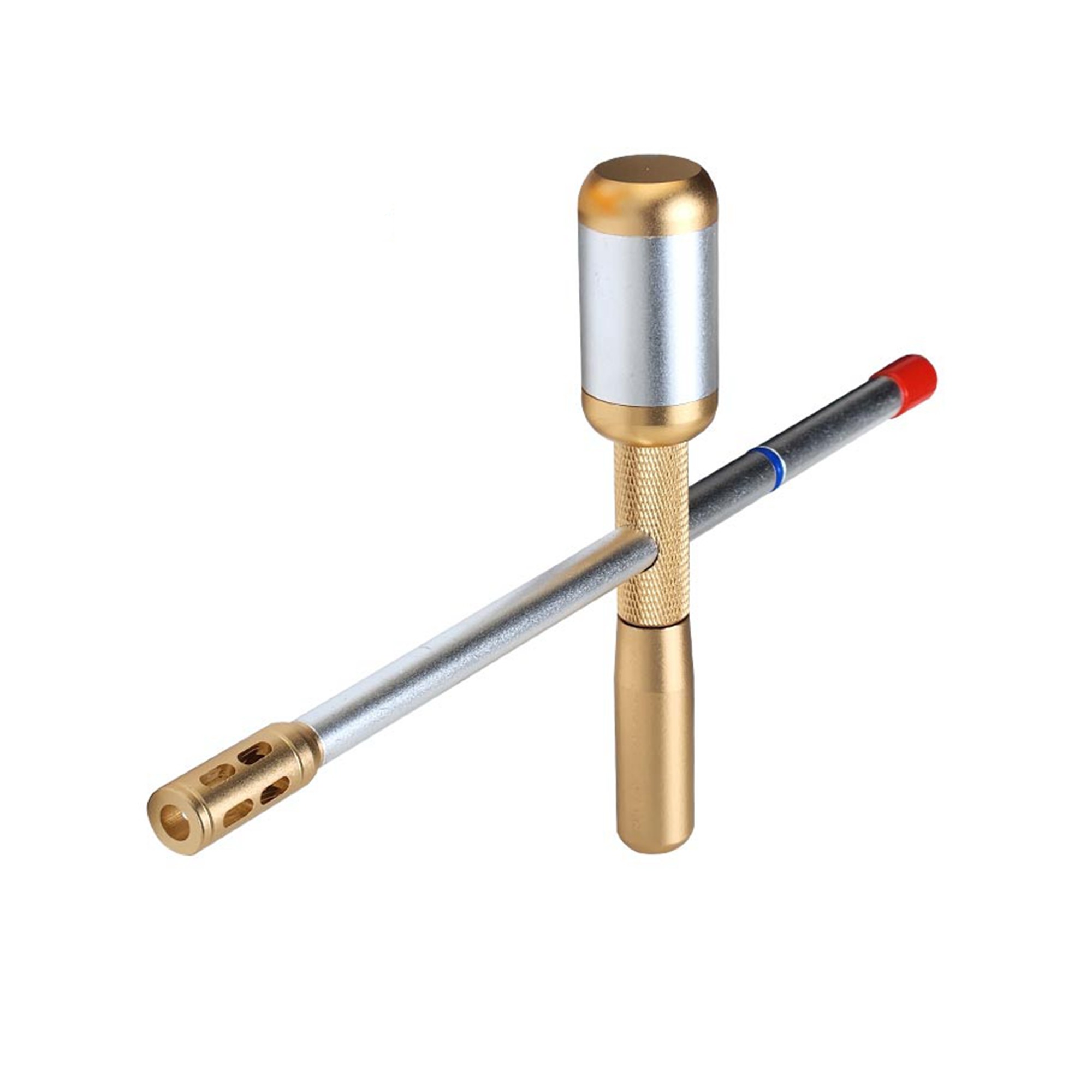 老式筒发射器怀旧8090小时候弹铝合金弹弓的连发噼啪枪竹筒玩具,淘宝优惠券,粉丝福利购,淘宝优惠卷