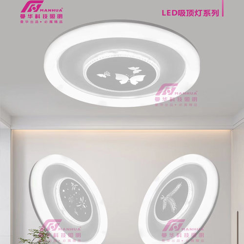 LED防尘防潮防蚊三防吸顶灯圆形防水卫生间浴室阳台卧室灯厨卫灯 - 图1