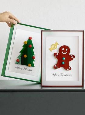 圣诞节氛围感装饰2023新款家用客厅电视柜ins风桌面摆件家居现货