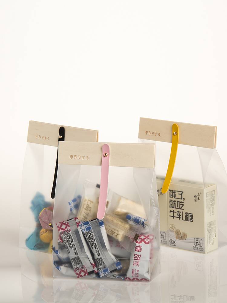 雪花酥包装袋巧克力饼干袋透明包装盒曲奇糖果太妃糖烘焙袋子精致-图2
