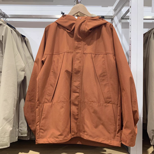 L&CP 男女2025情侣款登山外套户外冲锋衣连帽防水工装夹克E475036 - 图1