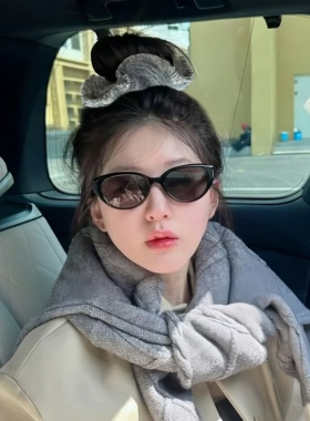 TGL【Rosy同款!】羊毛针织 金丝木耳边裙摆 发圈