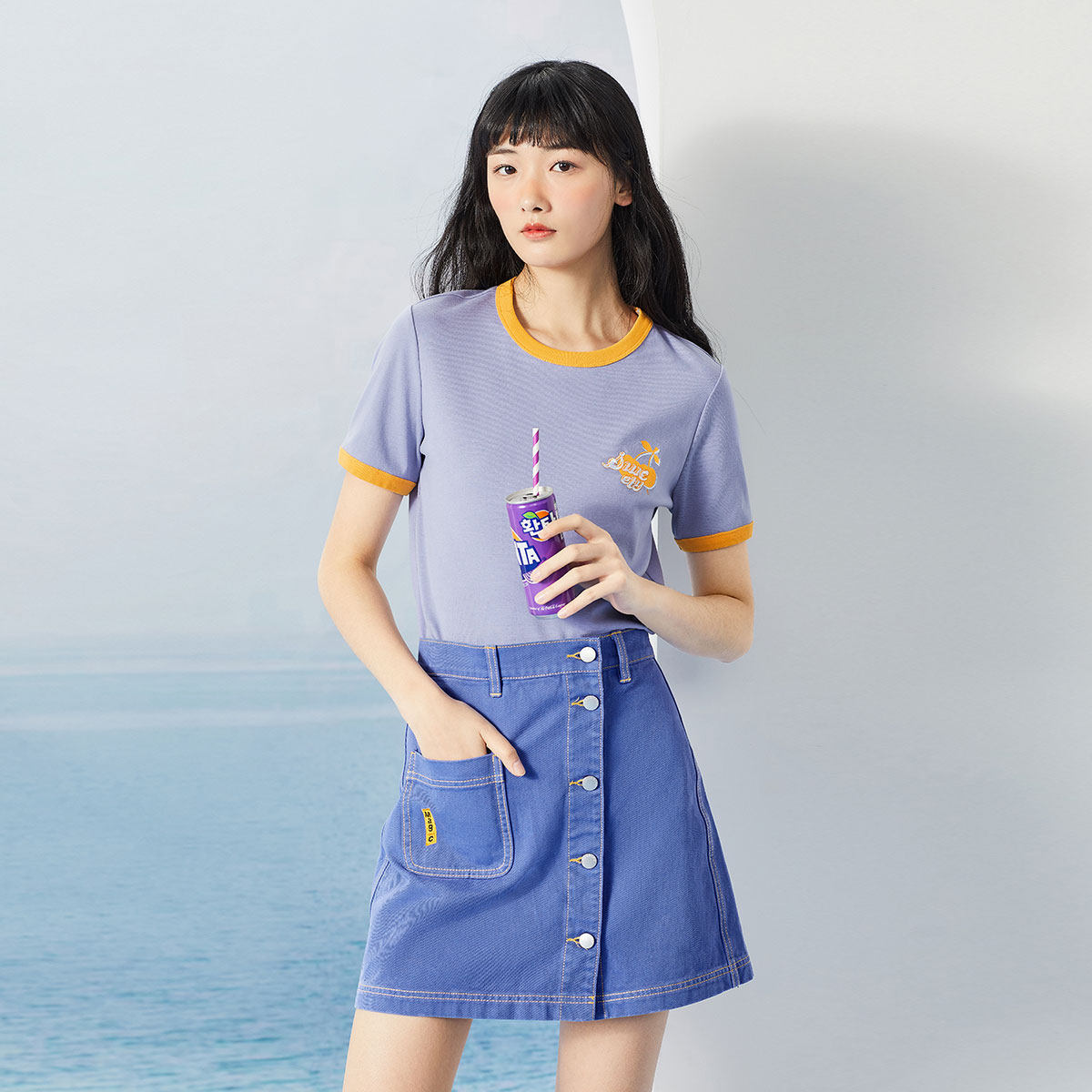 太平鸟短款t恤女2020夏装潮打底衫 太平鸟普埃拉T恤