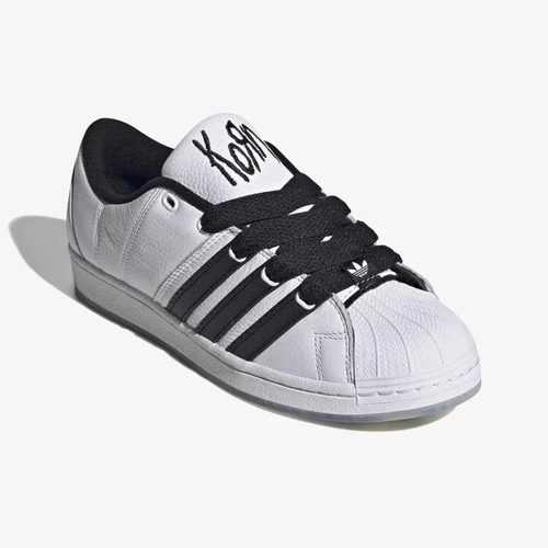 新款联名Korn x Adidas Campus 00s阿迪达斯白黑运动休闲板鞋男女 - 图3