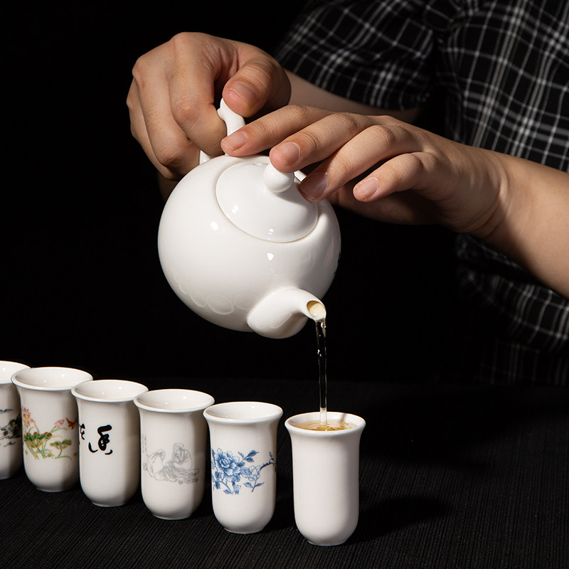 特价白瓷闻香杯紫砂闻香杯套装单杯陶瓷 闻香杯 家用茶壶单壶小号,淘宝优惠券,粉丝福利购,淘宝优惠卷