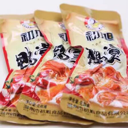 温州特产小吃初旭鸭掌散装称重500G克 独立小包装 原味 零食 - 图0
