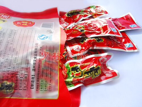 温州特产零食小吃修文骨肉相连鸭肉脯400g克鸭架子鸭锁骨胸骨微辣 - 图1
