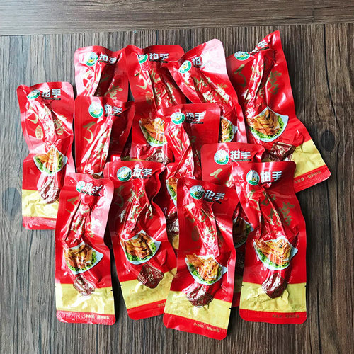 温州特产小吃拍手真生活鸭掌400g克鸭爪美食零食酱香鸭掌500g克 - 图2