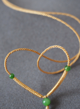 原创国风传统项链绳子