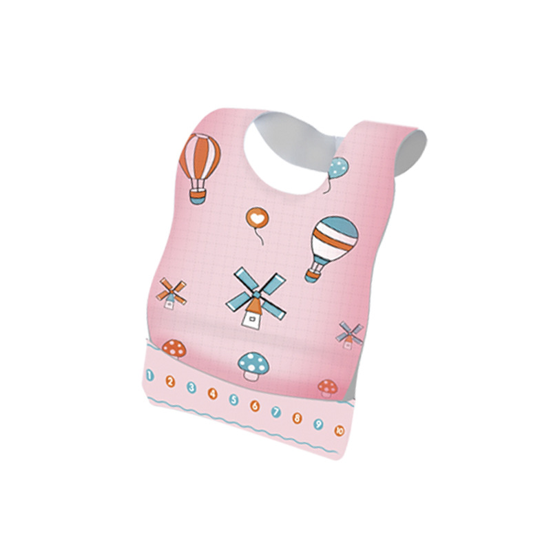 Factory direct sales disposable baby bib no-wash baby rice bag