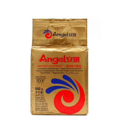 安琪酵母粉金装耐高糖高活性干酵母糕点面包包子发酵粉500克包邮 - 图1