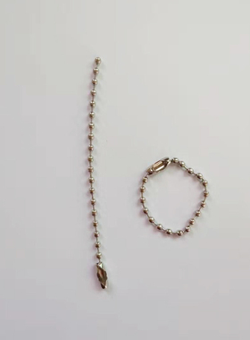 pop金属挂链服装鞋包吊牌悬挂链条挂牌链子吊挂牌金属链子可拆卸