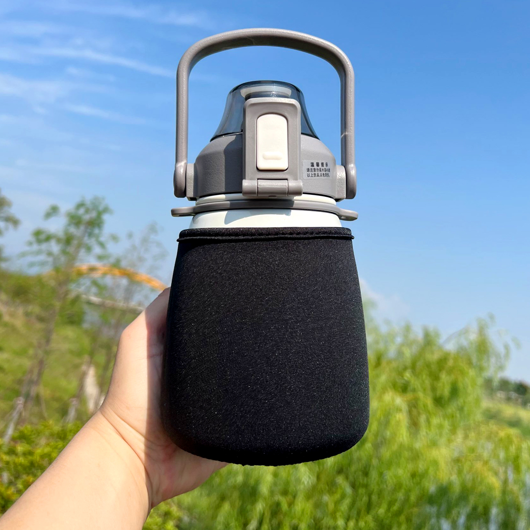 纯色保温杯杯套通用保护套防摔大肚杯套800-900ML左右大肚杯可用 - 图2