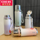 Xile thermos cup 316 stainless steel high-looking thermos cup sports portable thermos cup for male and female students with tea partition