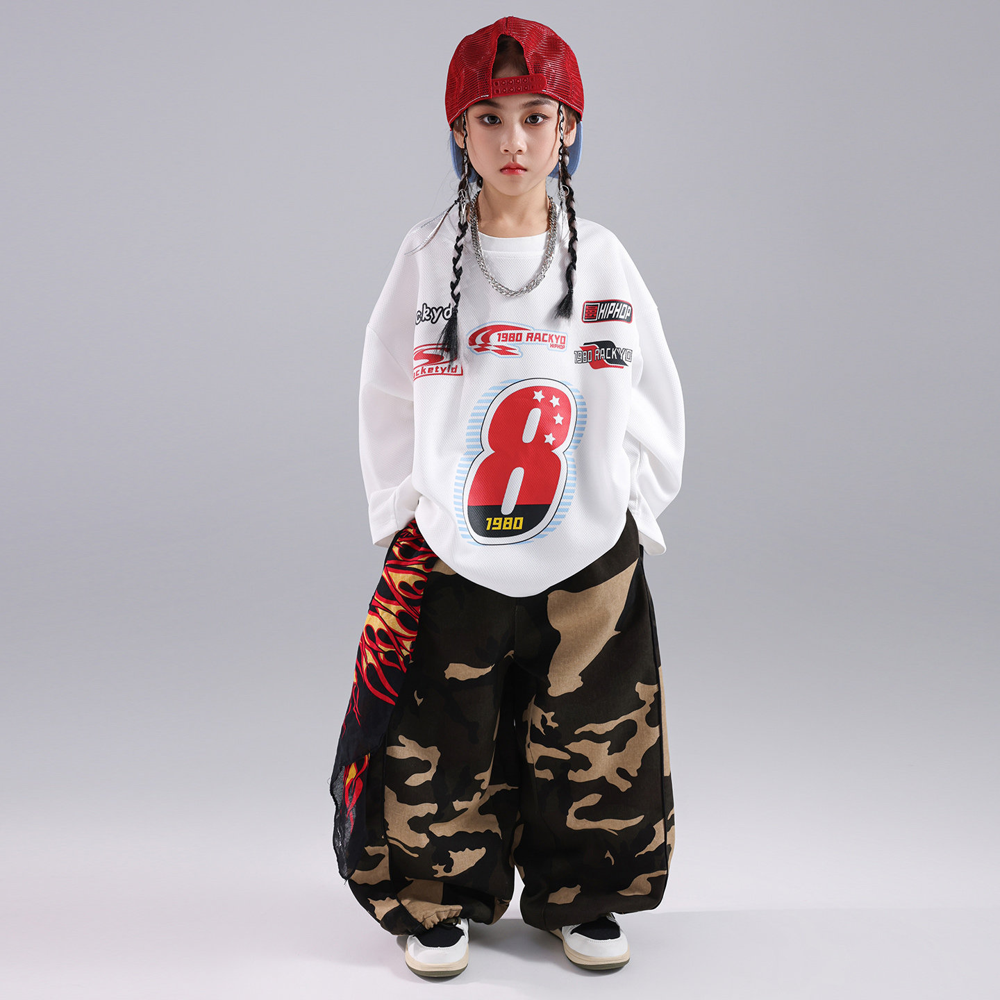 迪克家嘻哈童装潮牌街舞女孩套装儿童潮服炸街hiphop街舞服装男童,淘宝优惠券,粉丝福利购,淘宝优惠卷