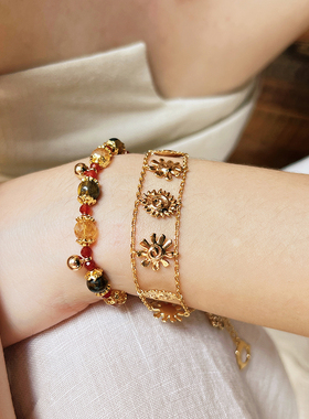 Meililove莓拉古城光辉镂空手链